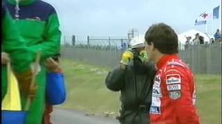 1992 MagnyCours Schumacher Senna accident [upl. by Reiche531]