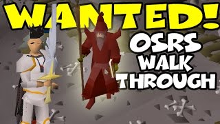 WANTED OSRS Quest Walkthrough [upl. by Aneehsirk]