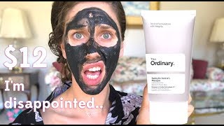 The Ordinary s NEW Salicylic Acid 2 Masque Review amp First Impressions Acne Mask With Charcoal [upl. by Hamforrd]