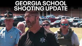 Georgia school shooting FULL NEWS CONFERENCE [upl. by Uriisa]