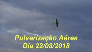 Aplicação Aérea Dia 22082018 [upl. by Bonucci785]