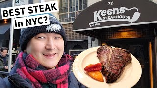 Is Keens Steakhouse Worth The Hype Revisiting NYCs Iconic Steakhouse [upl. by Aney]