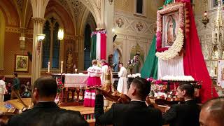 quotLa Guadalupanaquot Mariachi for Our Lady of Guadalupe  St Peters church in San Francisco [upl. by Niuqauj]