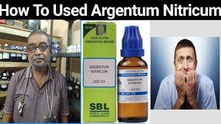 Argentum Nitricum Homeopathic Medicine  Use  Symptoms  Argentum Nitricum Nigricans 302001m Uses [upl. by Grimaldi]