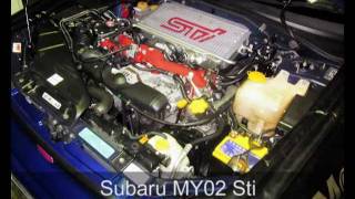 Subaru Impreza MY02 WRX Sti tech secrets Part 1 of 2 [upl. by Darom111]