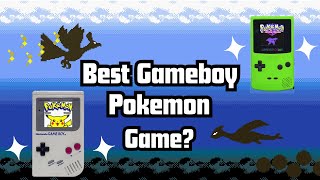 What is the BEST Pokemon Gameboy Game [upl. by Liuqa]