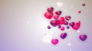 Love Shape Animation Video Abstract Heart Background HD YouTube [upl. by Norda]