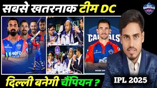 What DCs playing XI looks like in IPL 2025  Kl Rahul  Axar Patel  Kuldeep yadav  DC news [upl. by Etteuqaj]