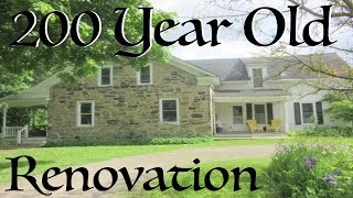 211 years Old  Salvaged Flooring  Farmhouse Renovation  Episode 17 [upl. by Nosittam829]