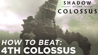 Shadow of the Colossus  4th Colossus gameplay walkthrough PS4 [upl. by Nahpos932]