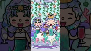 Cheating Mermaid Prince👿😡😱 tocaboca tocalifeworld shorts [upl. by Ztnarf]