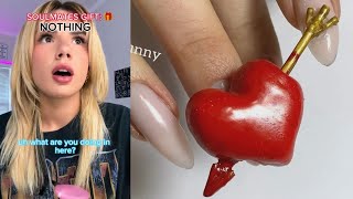 🎊 NAIL ART STORYTIME TIKTOK 🎈 Regal Nails Bailey Spinn  POVs Tiktok Compilations 2023 83 [upl. by Adnahsal]