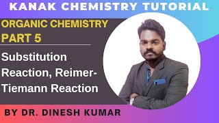 Organic Chemistry  Part 5 I Substitution Reaction  ReimerTiemann Reaction [upl. by Ateikan]