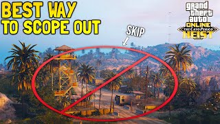 GTA Online  BEST amp FASTEST Way To Do the Cayo Perico Scope Out Mission Skip Main Guard Post [upl. by Cheyney]