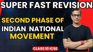 Second Phase of Indian Nationalism  The Assertive Nationalism  ICSE Class 10  sirtarunrupani [upl. by Steere]