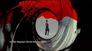 James Bond 007 Gun Barrels 1962  2008 [upl. by Tehc]