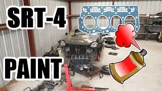 Lets paint all the things Dodge Neon SRT4 Rebuild Part 5 [upl. by Essiralc628]