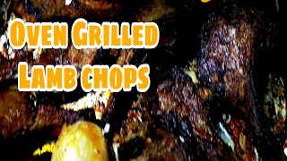 How to cook Lamb Chops  Oven Grilled Lamb Chops [upl. by Aihsenak]