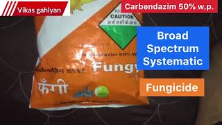 Carbendazim 50 wp fungicide  how to use carbendazim A to z [upl. by Anrat]