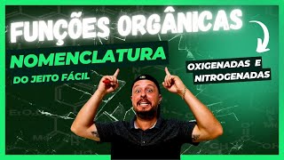 Funções Orgânicas Oxigenadas e Nitrogenadas  Nomenclatura e Como identificar as Funções química [upl. by Tanney]