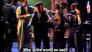 Berg Wozzeck  Act II Abaddo Grundheber Behrens et al English Subtitles [upl. by Kleinstein246]