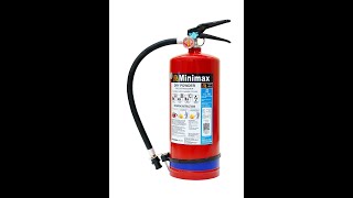 Class A Fire Test ABC Fire Extinguisher [upl. by Aloap474]