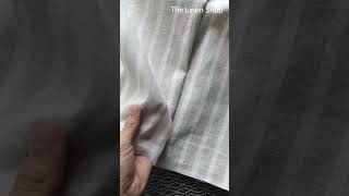 Premium quality pure Linen Fabric for shirting Whats app 7004199210 [upl. by Renaud311]