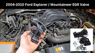 How to Replace an EGR Valve  20042010 Ford Explorer and Mercury Mountaineer [upl. by Harriott]