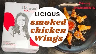 Licious smoked chicken wings  licious ready to cook  by delicious ingredients [upl. by Octavia]