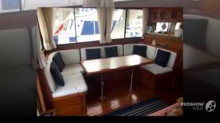 President Edership 39 Flybridge Power boat Flybridge Yacht Year  1987 [upl. by Nnylamme250]