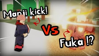 Manji Kick vs EVERY MOVES in Jujutsu Shenanigans [upl. by Larry321]