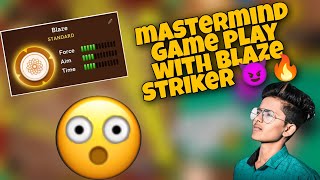 Mastermind Game play with blaze Striker 😈🔥 Carrom pool carrompool short shortvideo shot [upl. by Annawad456]