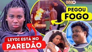 BBB 24 PAREDÃO ANTECIPADO FADAS vão INDICAR LEIDY DAVI APAGA FOGO NA COZINHA BUDA e PITEL [upl. by Nagorb]