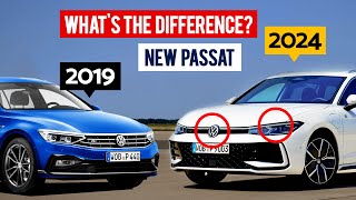 Technology Style and Performance 2024 VW Passat Vs 2019  What has Changed [upl. by Okihcim567]