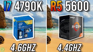 Intel i7 4790k OC vs Ryzen 5 5600  Should You Upgrade [upl. by Gavrilla]