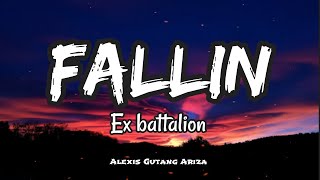 Ex Battalion  Fallin Lyrics [upl. by Ahsirpac]