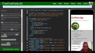 Set the ID of an Element freeCodeCamp review html amp css lesson 37 [upl. by Onimod904]