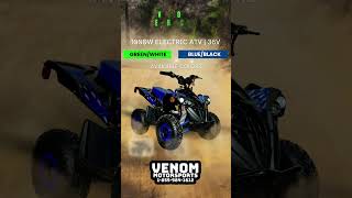 Venom Eracer  1000w Electric ATV  36V  Kids Quad  ATV  4 Wheeler  venommotorsportsusacom [upl. by Adimra]