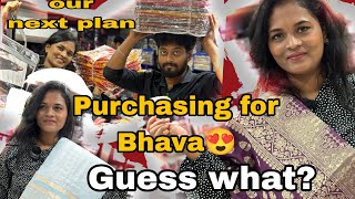 Surat Shopping 🛍️ Guess What Makkaley  Bhavas New Journey Bharya Vlogs [upl. by Ailugram]