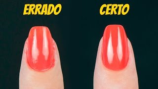 A FORMA CORRETA DE ESMALTAR AS UNHAS  Anatododia 25 [upl. by Botnick]