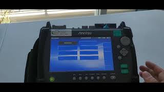 OTDR ANRITSU MT9085 copiando dados para pen drive [upl. by Skolnik]