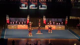 Rockford Lutheran Varsity Cheer  IHSA State 2018 Day 2 [upl. by Noell]