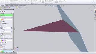 Create a D4 Tetrahedron Using Reference Geometry with SolidWorks [upl. by Aronas]