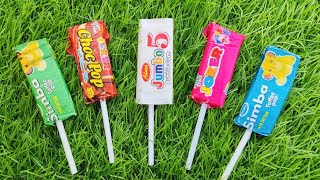 Lollipops Unpacking ASMR 🍭 Chupa Chups Big Babol Alpenliebe Lollipop Watermelon Lollipop [upl. by Asilehs]