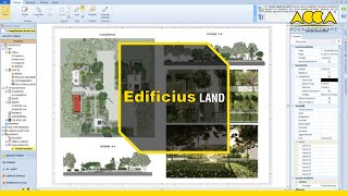 Software für Garten und Landschaftsbau GaLaBau  Edificius LAND  ACCA software [upl. by Korrie]