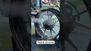 Hydro Chrome Training done… hydrochrome chromepainting newtechnology painting shahydrochrome [upl. by Nlocnil]