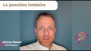 La ponction lombaire [upl. by Ecnaret]