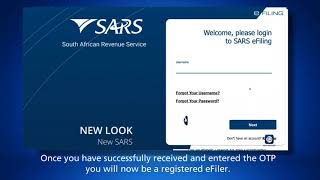 SARS eFiling  How to Register [upl. by Weikert]