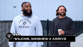 Christian Wilkins and Gardner Minshew II Arrive at HQ Sign Contracts  2024 NFL Free Agency [upl. by Ecirtaeb]