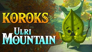 Zelda Tears of the Kingdom  All Korok Seeds Ulri Mountain Tower Locations 601  652 [upl. by Lirret]